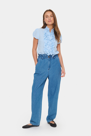 ELLI SHIRT CHAMBRAY BLUE