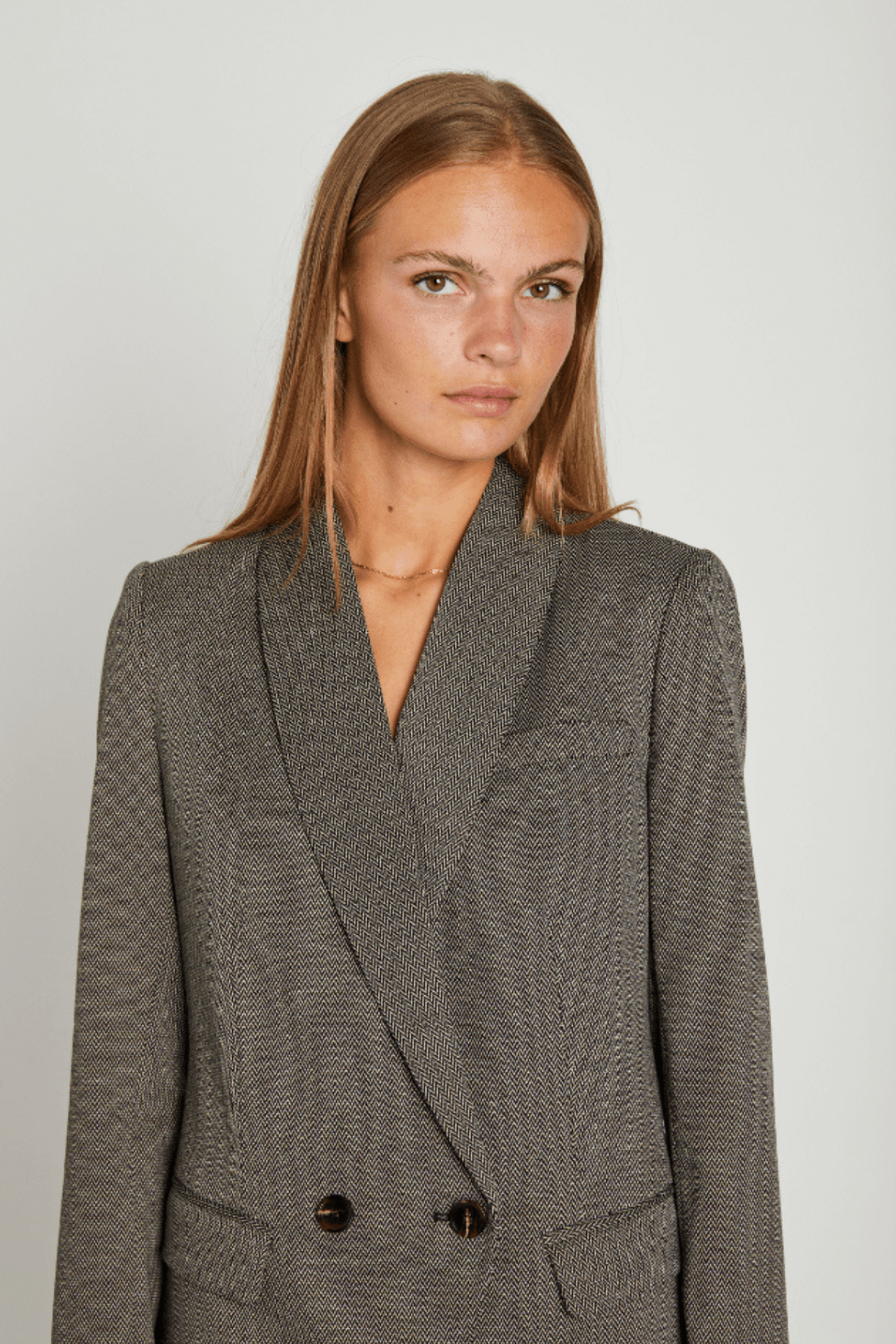 ELOISE BLAZER BITTER CHOCOLATE