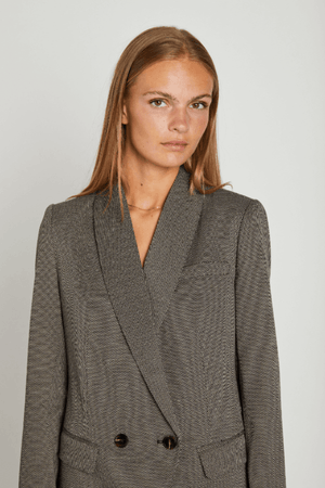 ELOISE BLAZER BITTER CHOCOLATE