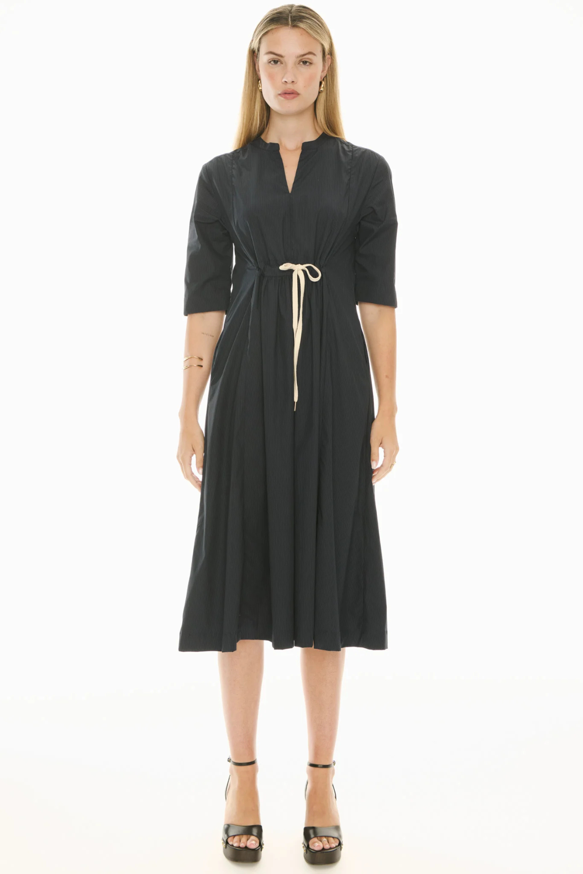 FABLE SHIRT DRESS INK/INK