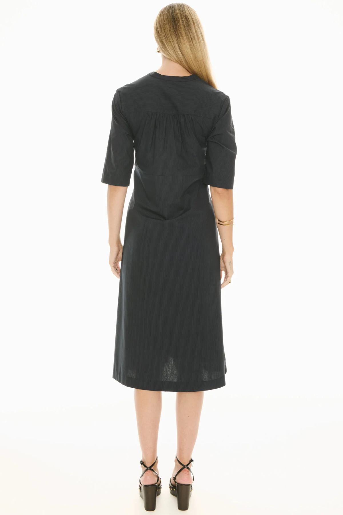 FABLE SHIRT DRESS INK/INK