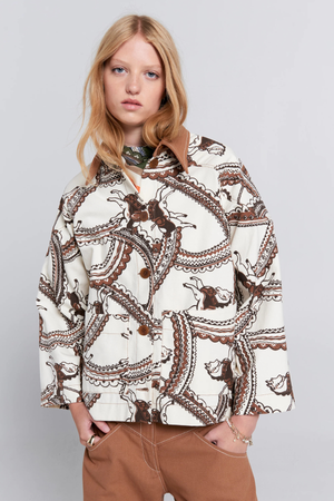 FAIRGROUND JACKET CREAM MULTI