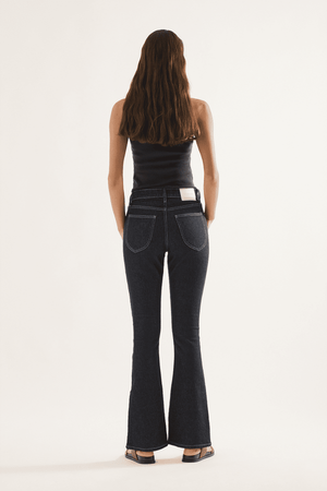 FRANCES LOW BOOTCUT JEAN RINSE