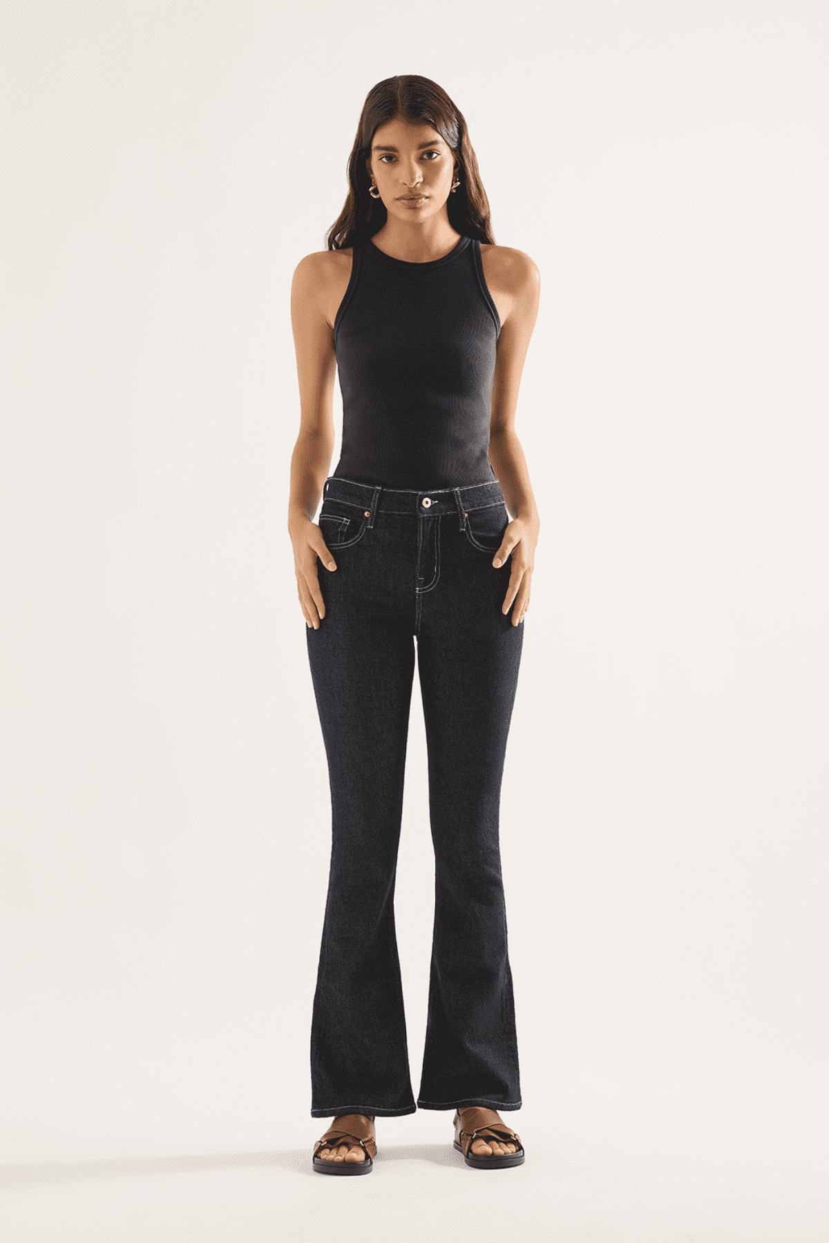 FRANCES LOW BOOTCUT JEAN RINSE