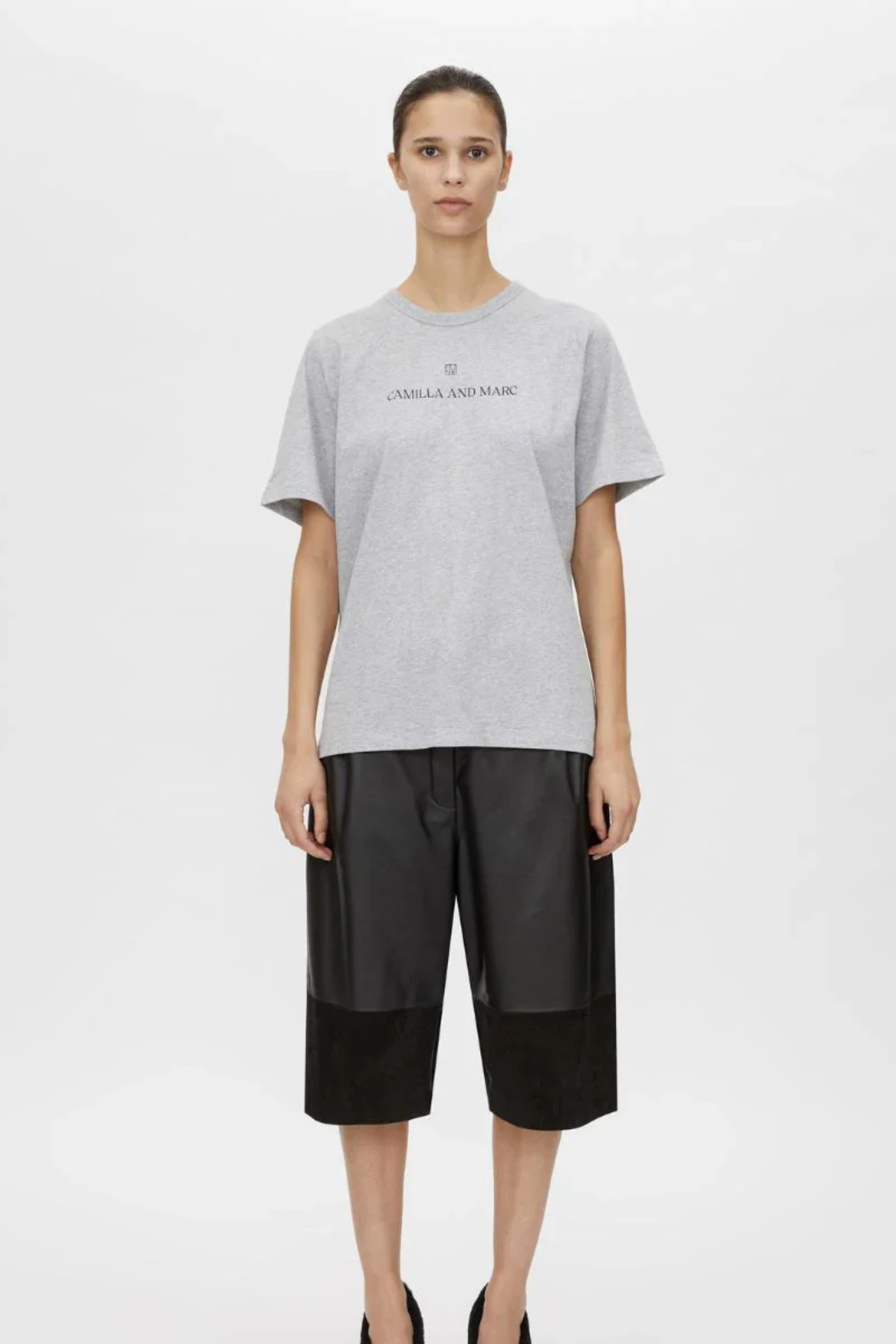GRAYSON TEE GREY MARLE