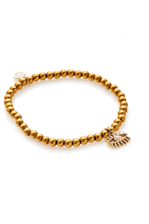 GUARDIAN BRACELET PEARL/GOLD