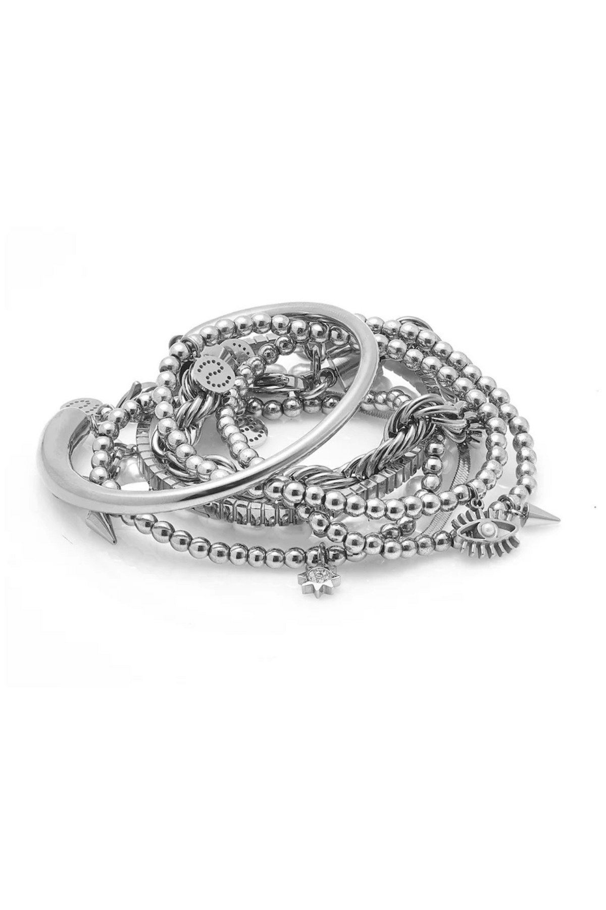 GUARDIAN BRACELET PEARL/SILVER