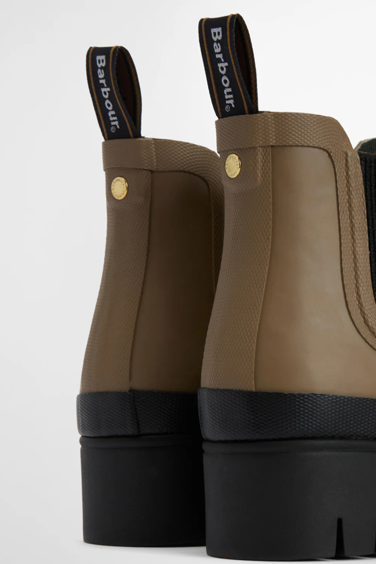 HALTON CHELSEA WELLY MILITARY BROWN/BLACK