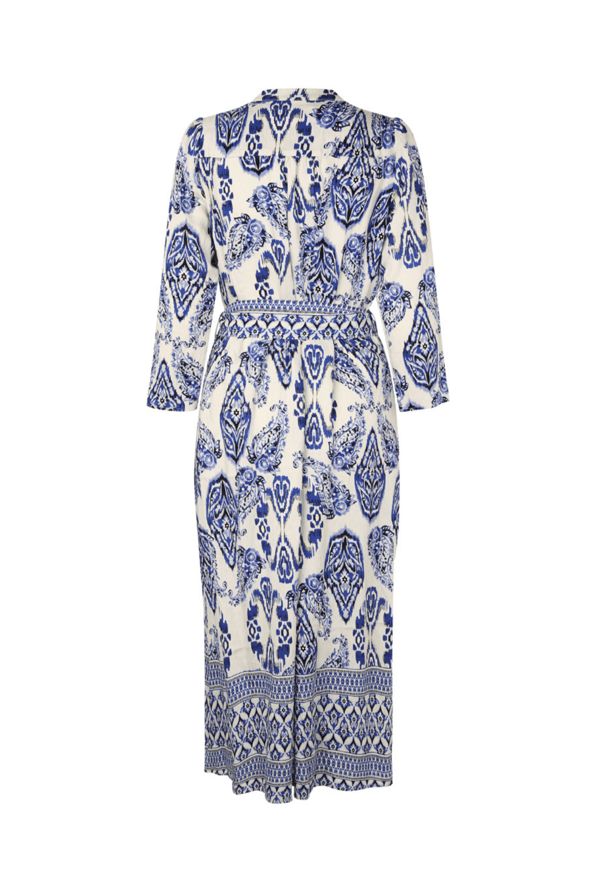 HARPER MAXI DRESS 3/4 BLUE
