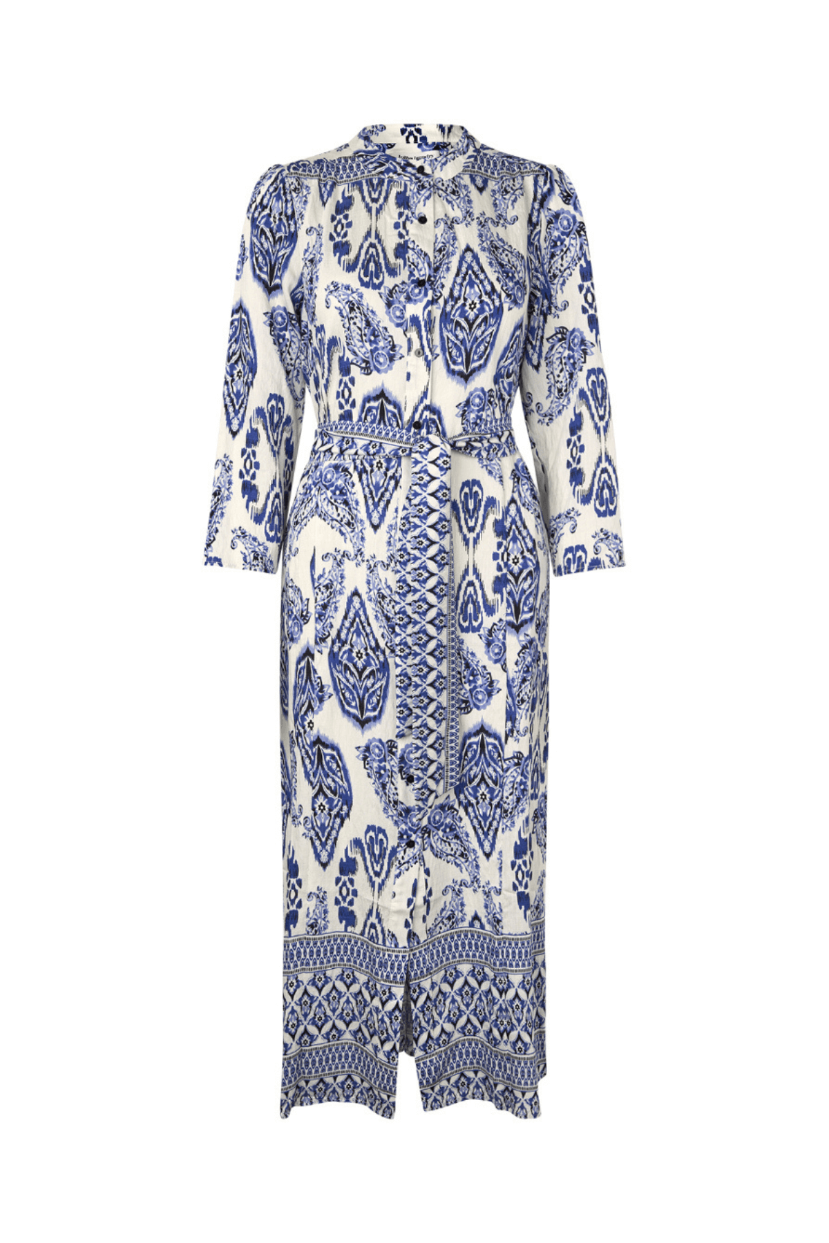HARPER MAXI DRESS 3/4 BLUE
