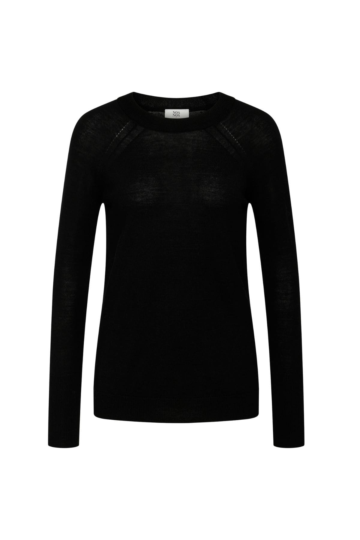 IRENE MERINO KNIT BLACK