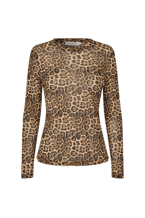 IRIE BLOUSE LEOPARD PRINT