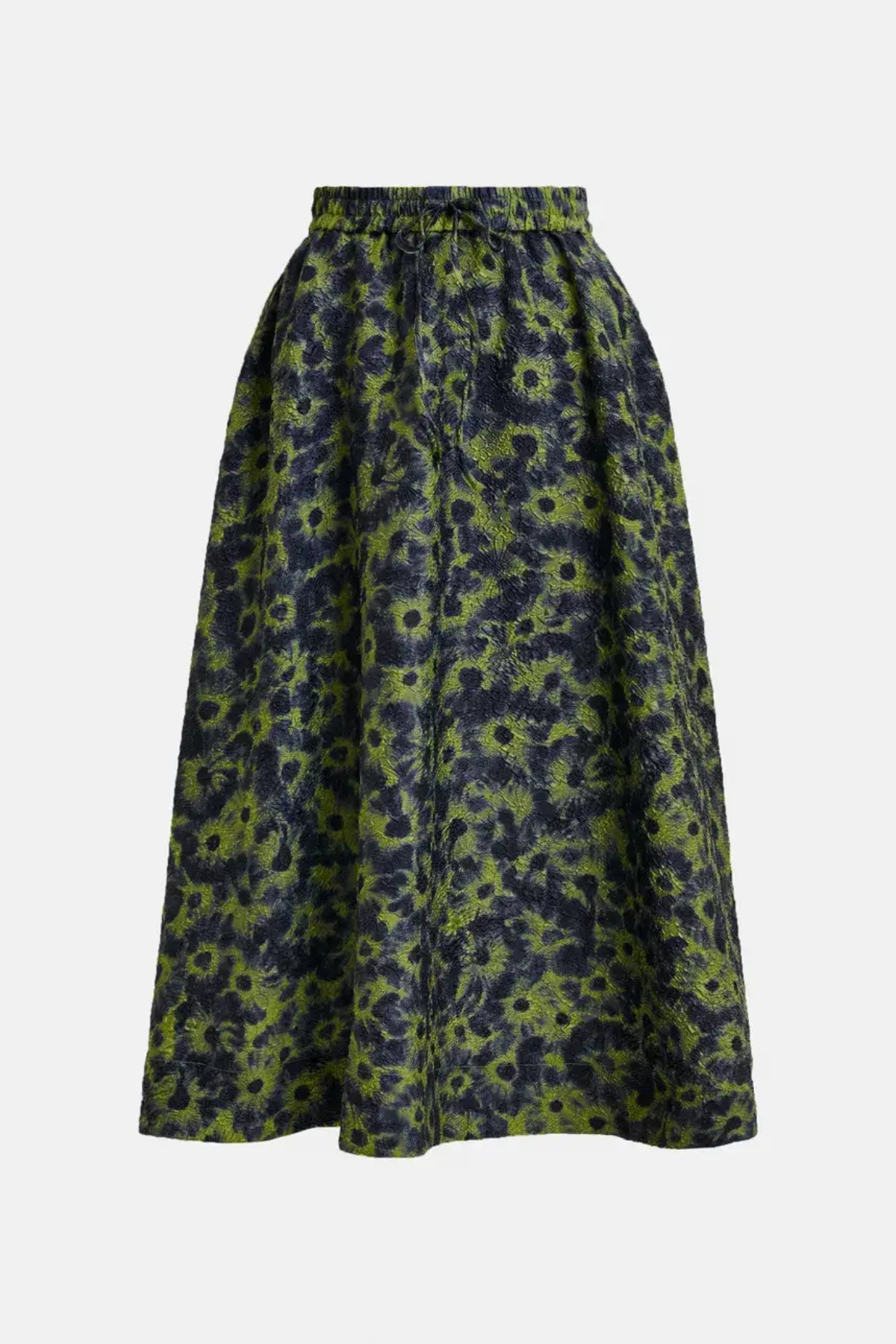 ISEBEL MIDI SKIRT DARK BLUE/KHAKI