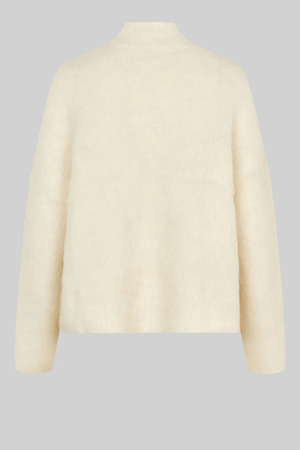 ISAKY KNIT T-NECK EGGNOG