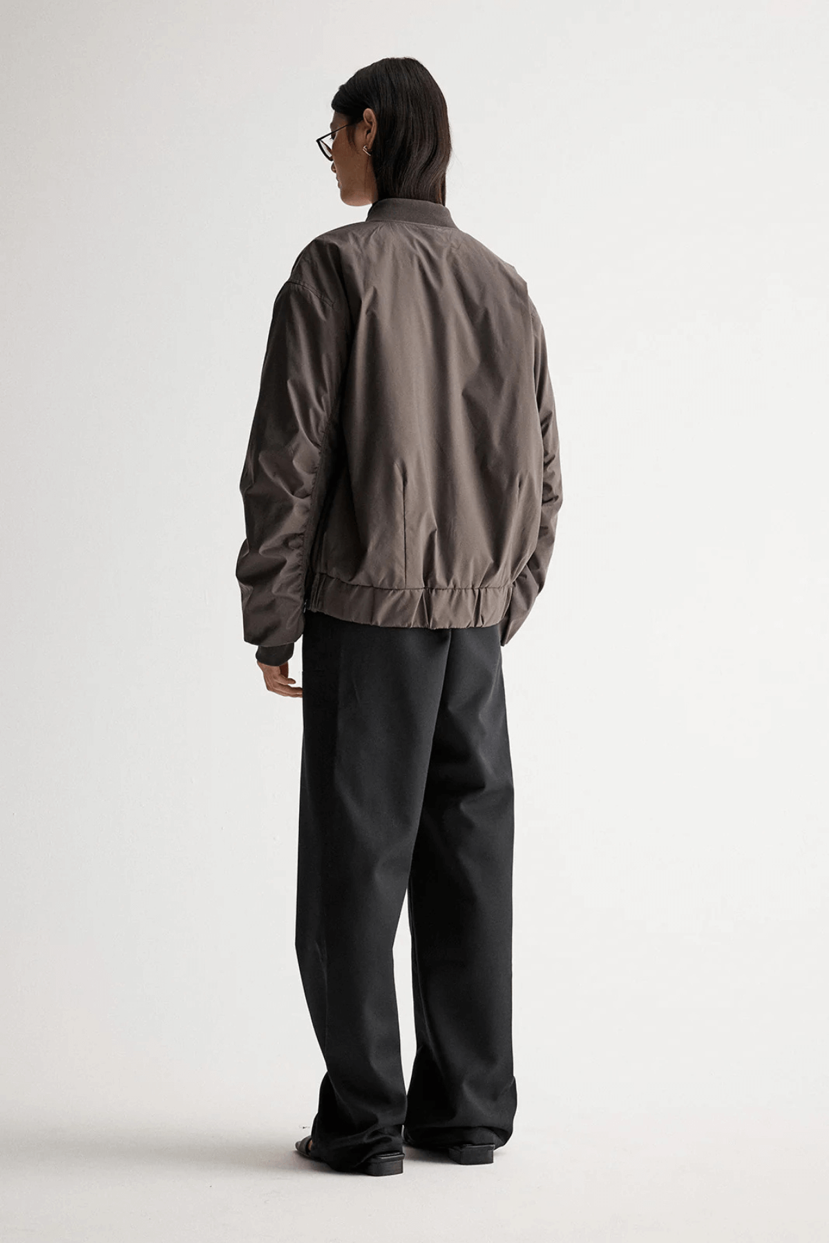 JOSIE BOMBER JACKET DARK PEWTER