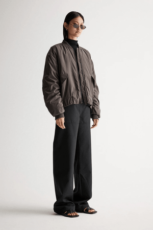JOSIE BOMBER JACKET DARK PEWTER