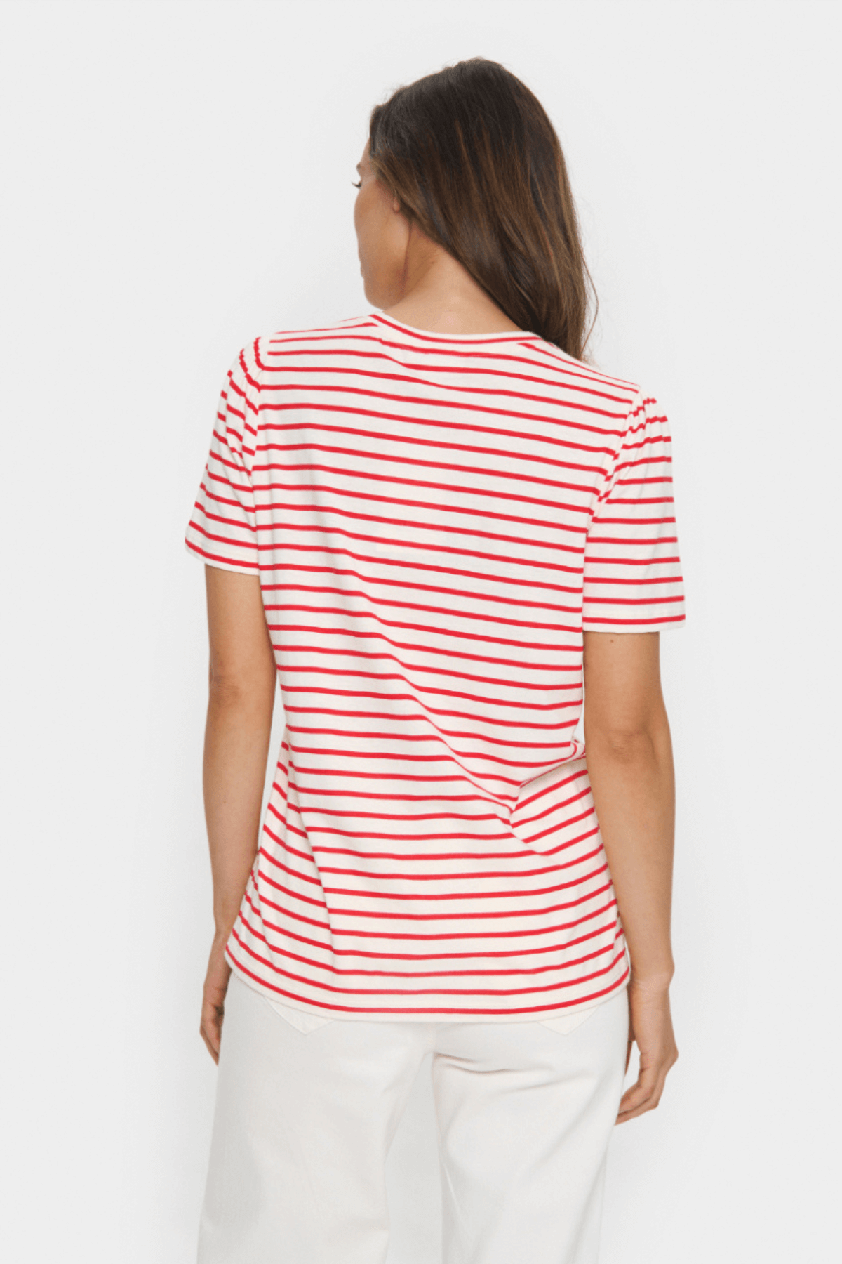 JUCIA T-SHIRT FLAME SCARLET