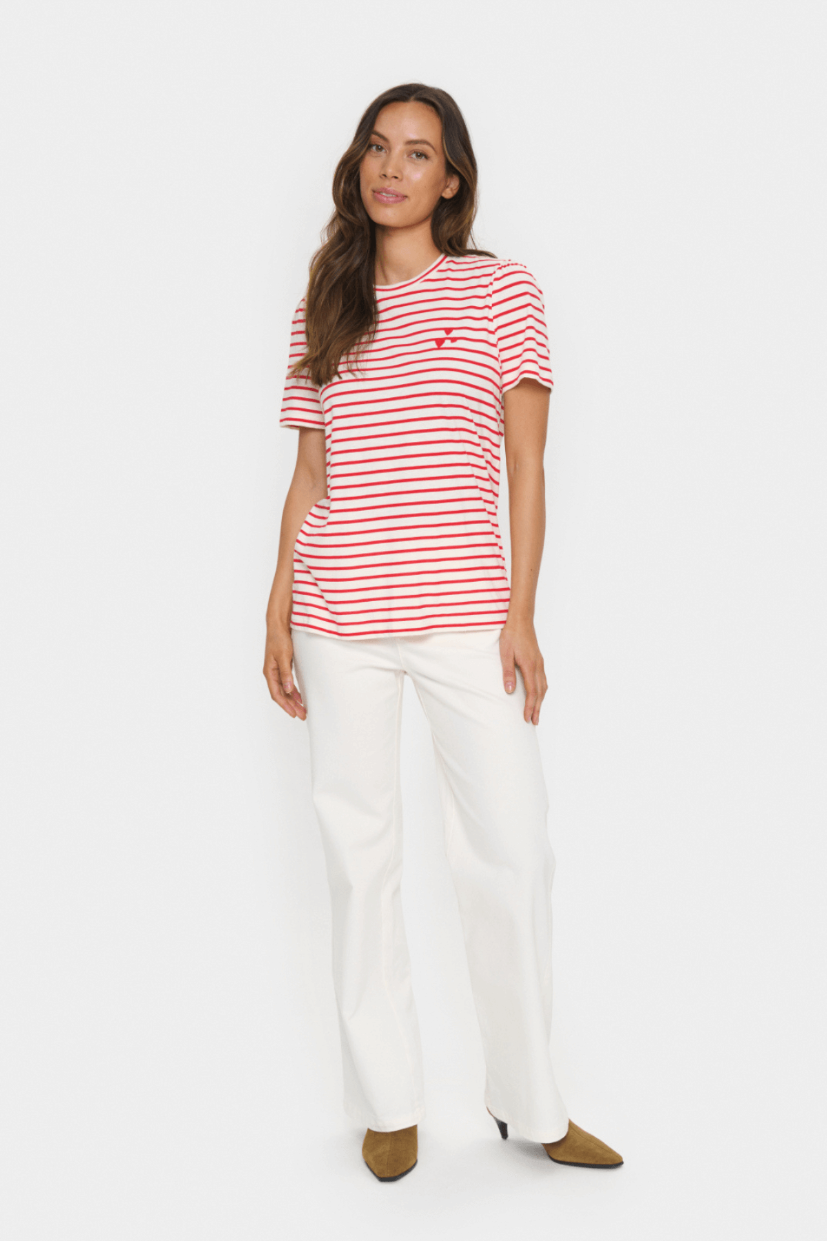 JUCIA T-SHIRT FLAME SCARLET