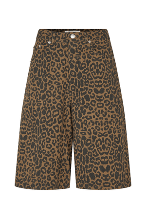 KA SHORTS LEOPARD PRINT