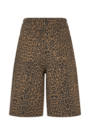 KA SHORTS LEOPARD PRINT