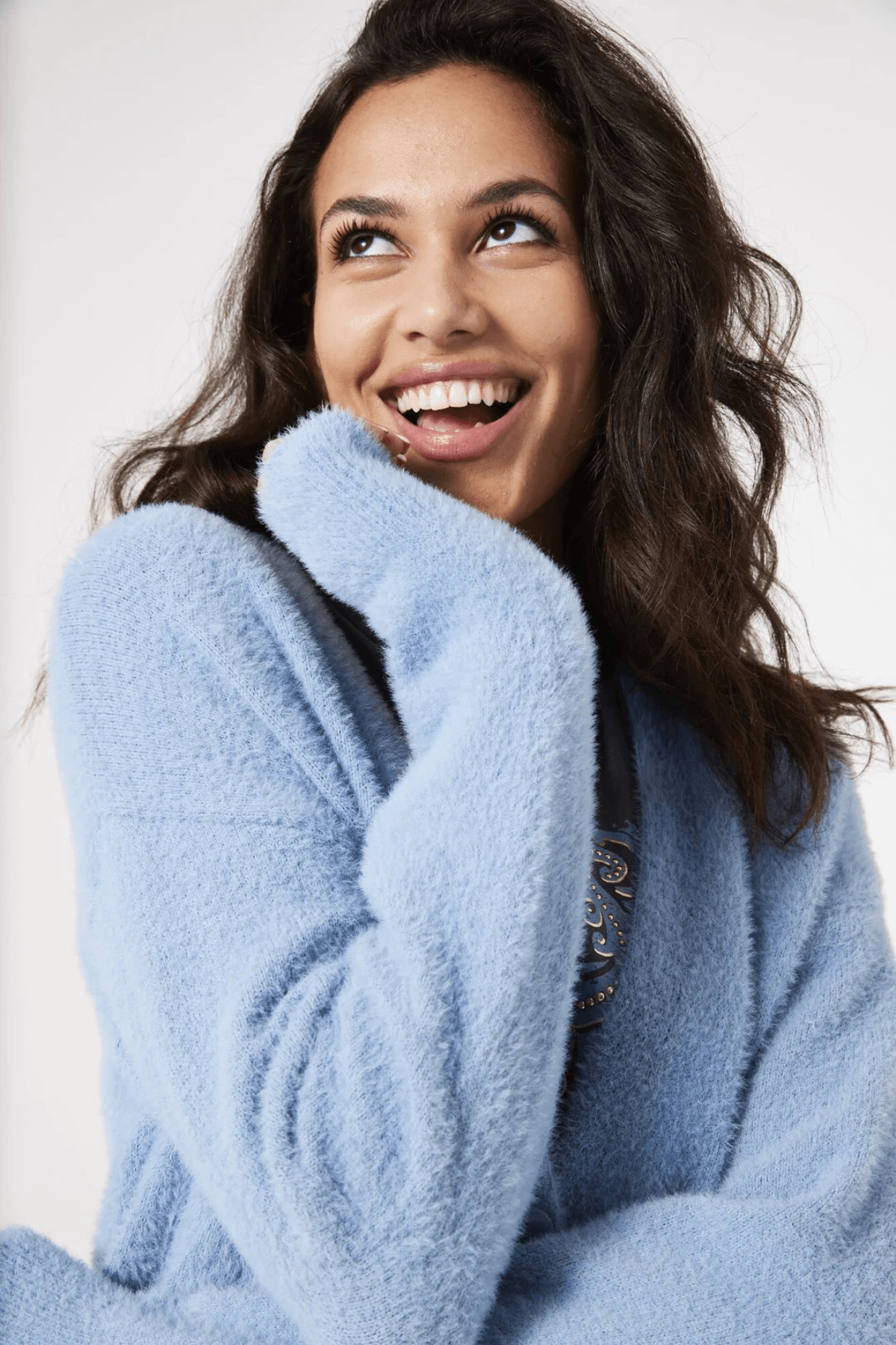 CARDIGAN FADED DENIM