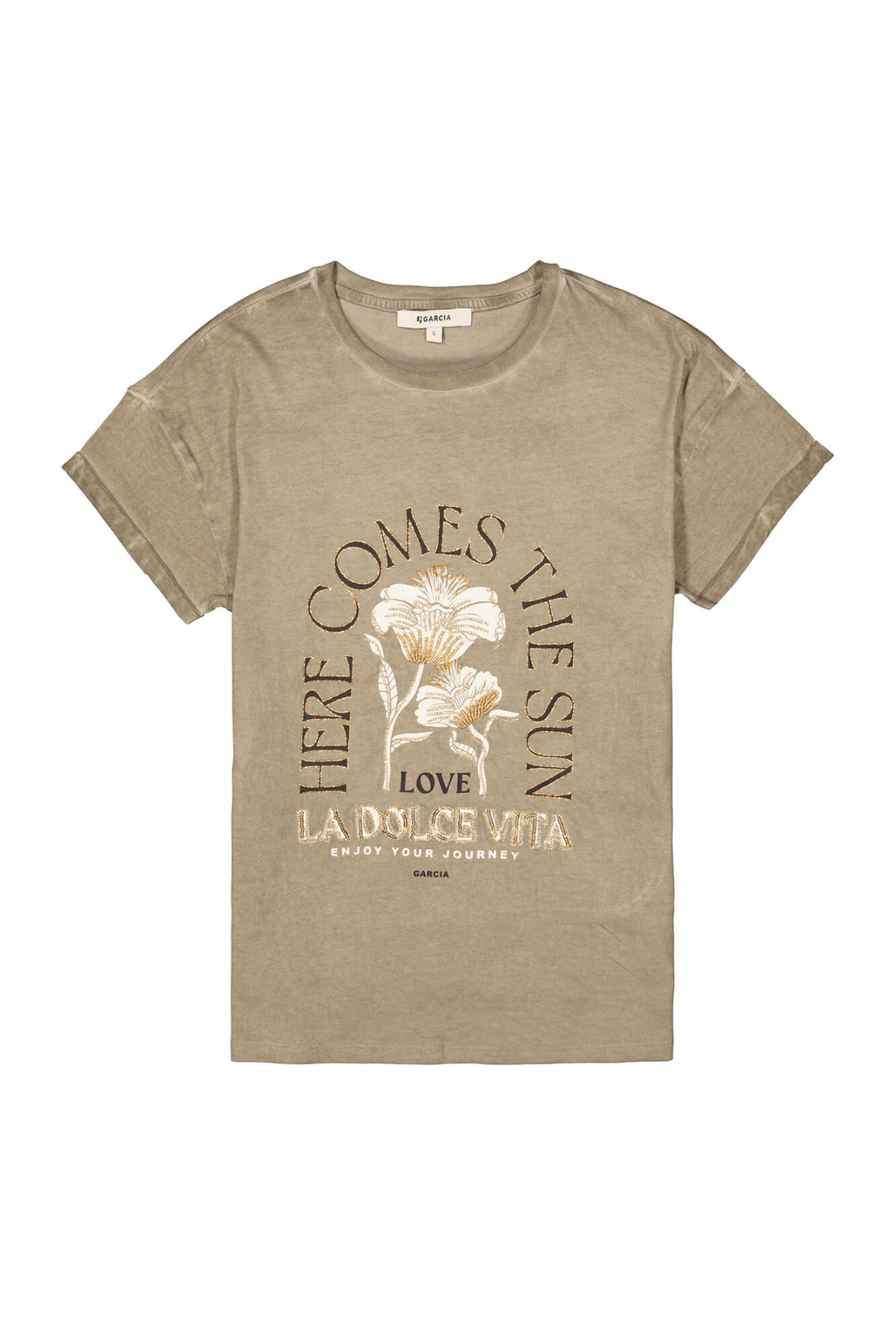 LADIES T-SHIRT SS SUMMER OLIVE