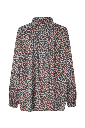 LARI SHIRT LS WASHED BLACK