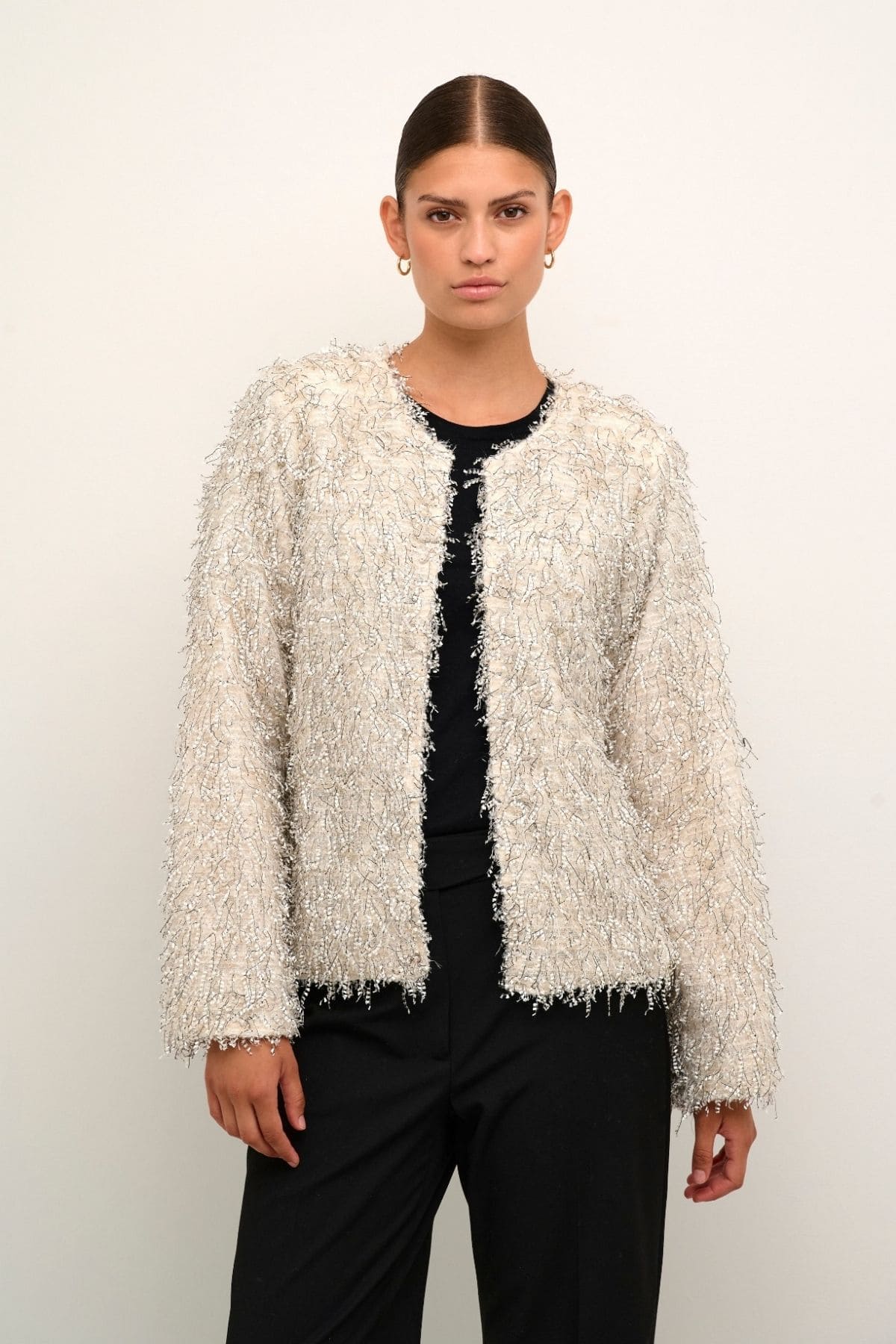 LAYA CARDIGAN SEEDPEARL