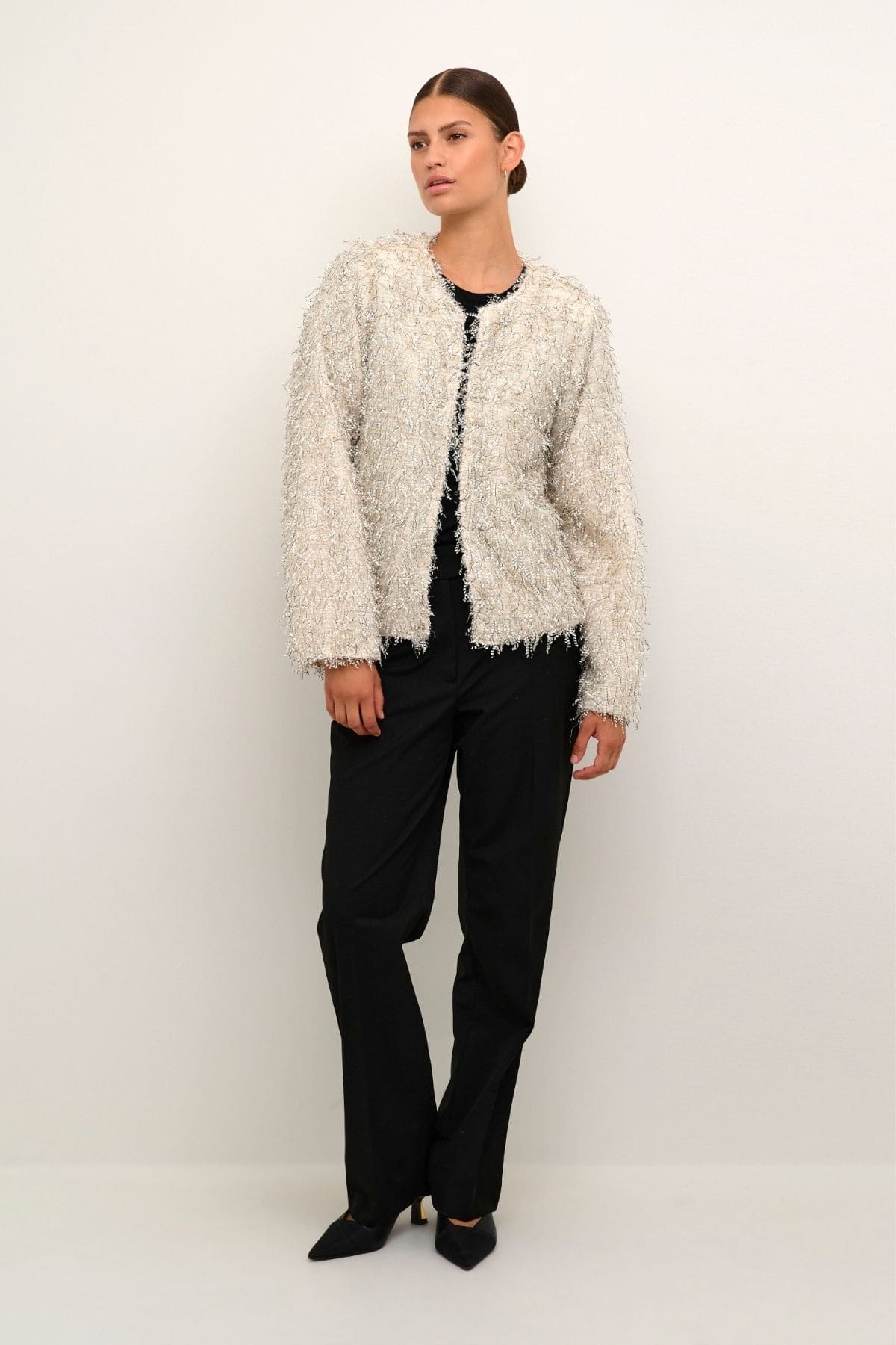 LAYA CARDIGAN SEEDPEARL