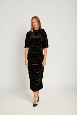 LENA DRESS BLACK