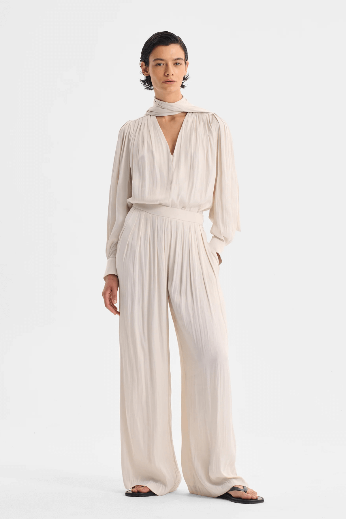 LENA PANT NOUGAT