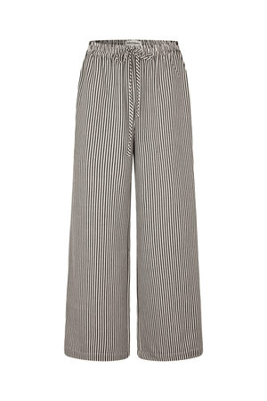 LIAM PANT STRIPE BLACK