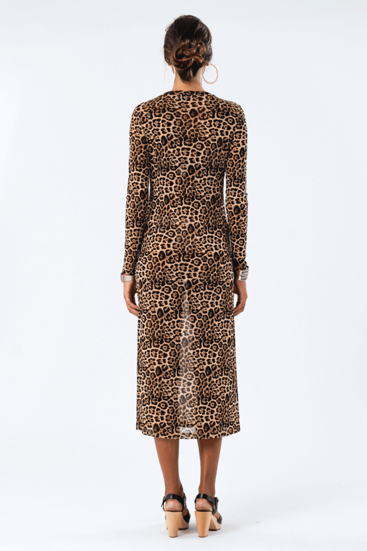 LOGAN MAXI DRESS LEOPARD