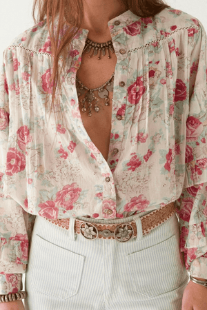 LOLITA BLOUSE CANDY ROSE