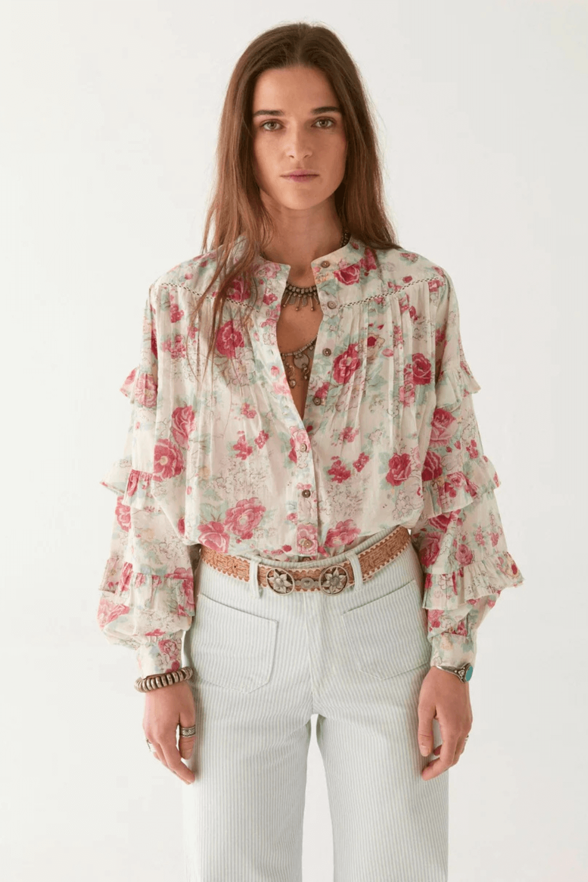 LOLITA BLOUSE CANDY ROSE