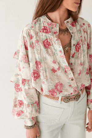 LOLITA BLOUSE CANDY ROSE