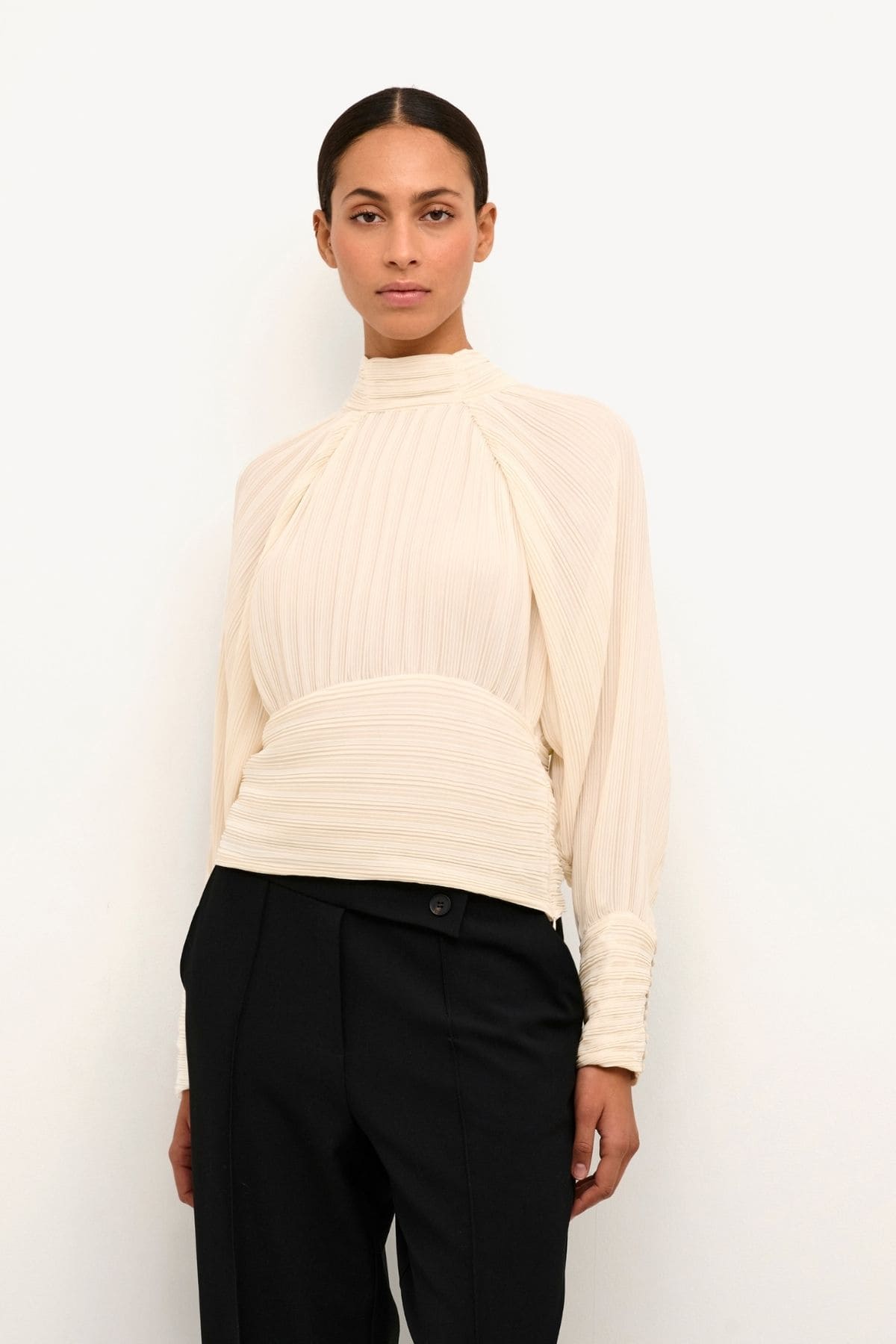 LORAINE BLOUSE SEEDPEARL
