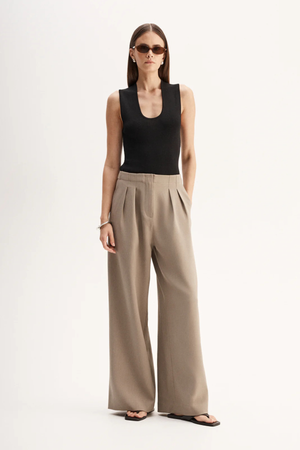 LORA PANT TAUPE