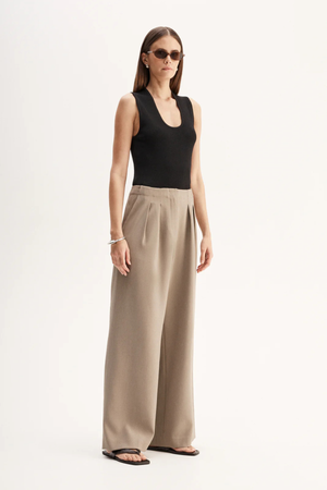 LORA PANT TAUPE