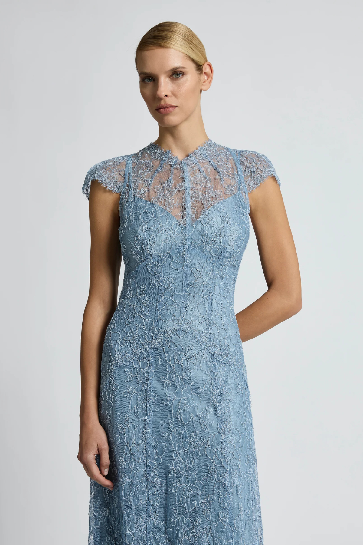 LORENA MIDI DRESS BLUE