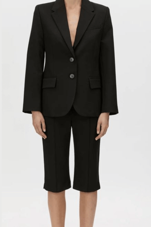 MACKINLEY FITTED BLAZER BLACK