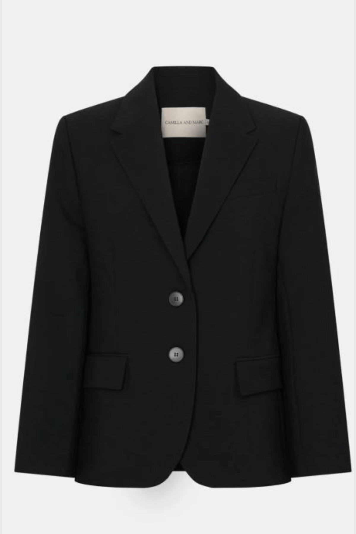 MACKINLEY FITTED BLAZER BLACK
