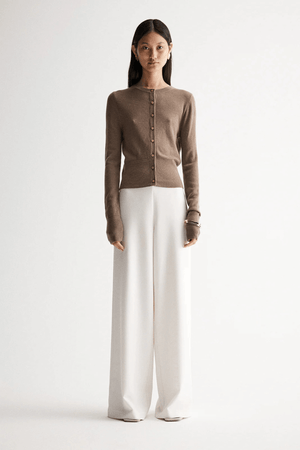 MADELEINE KNIT CARDIGAN CAMEL