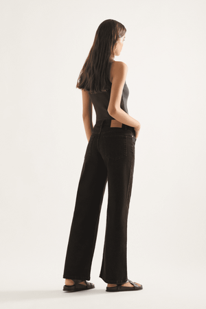 MIA MID WIDE LEG JEAN BLACK
