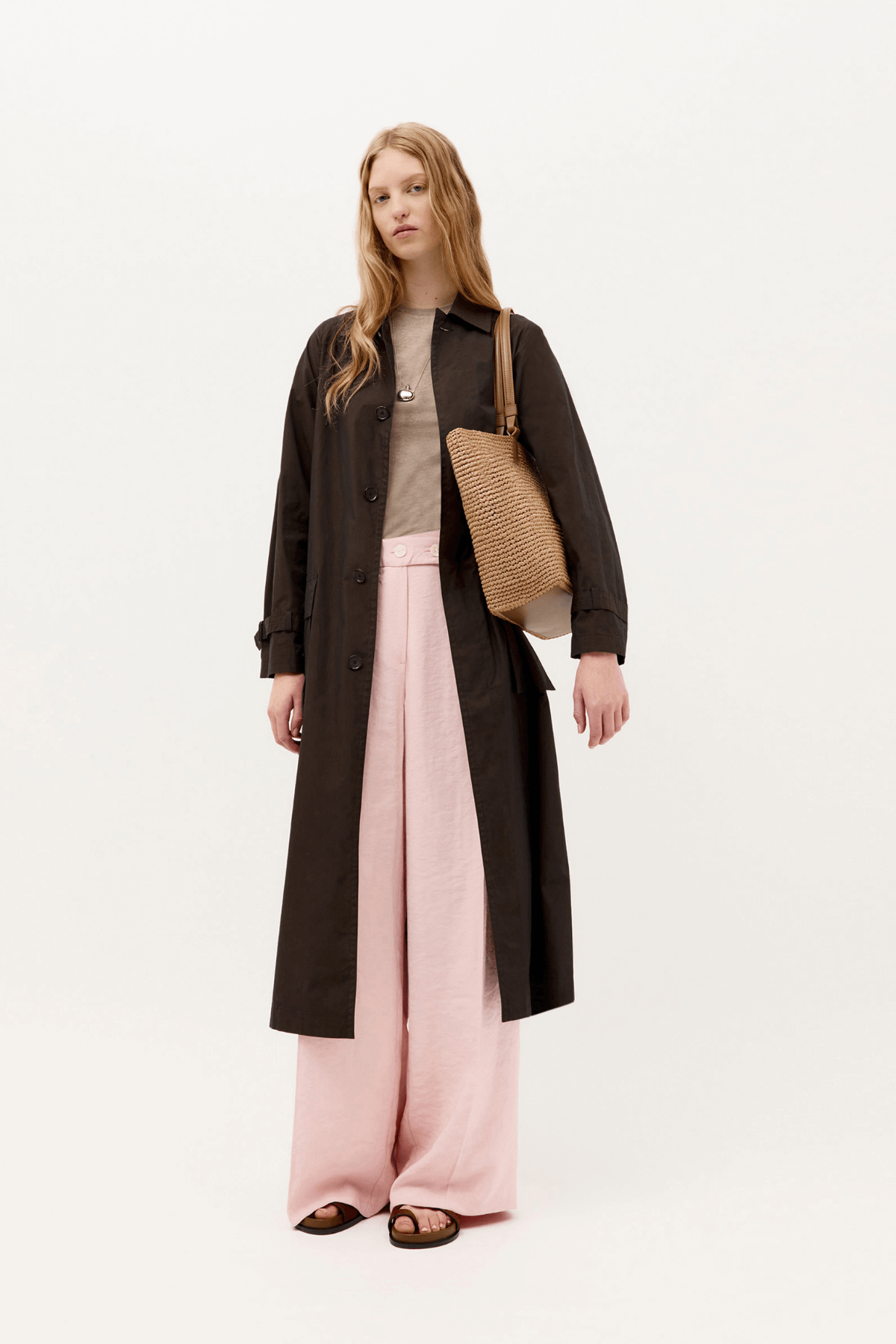 MR BANDIT TOTE NATURAL RAFFIA