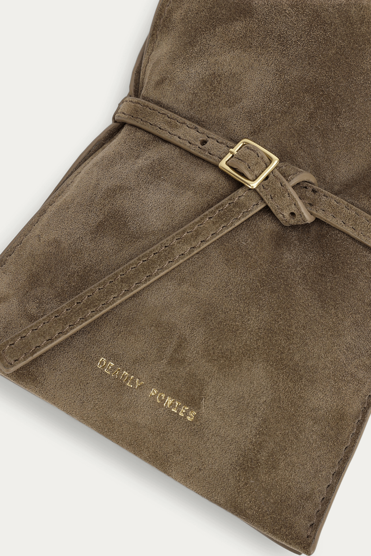 MR PENNY POUCHETTE DONKEY SUEDE