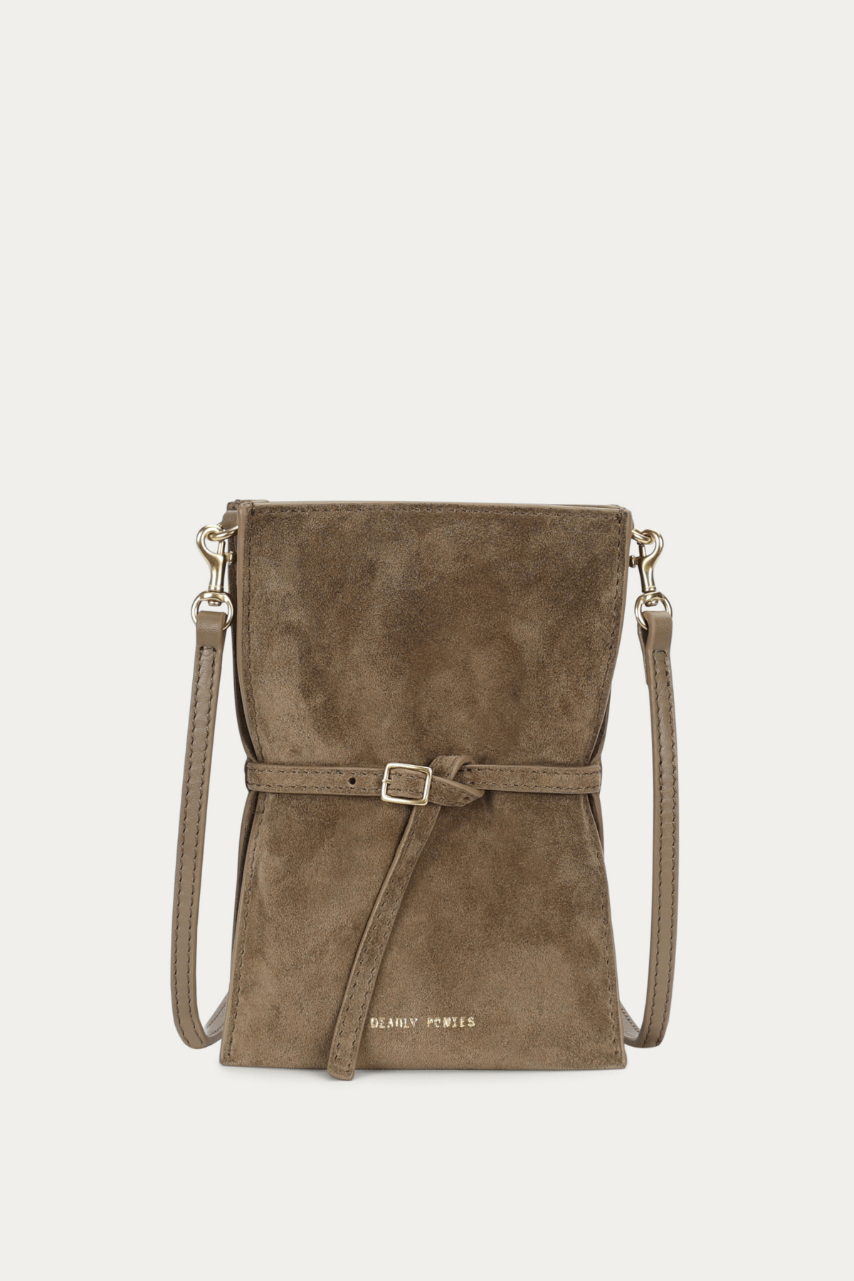 MR PENNY POUCHETTE DONKEY SUEDE