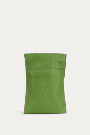 MR PENNY POUCHETTE FROG SUEDE