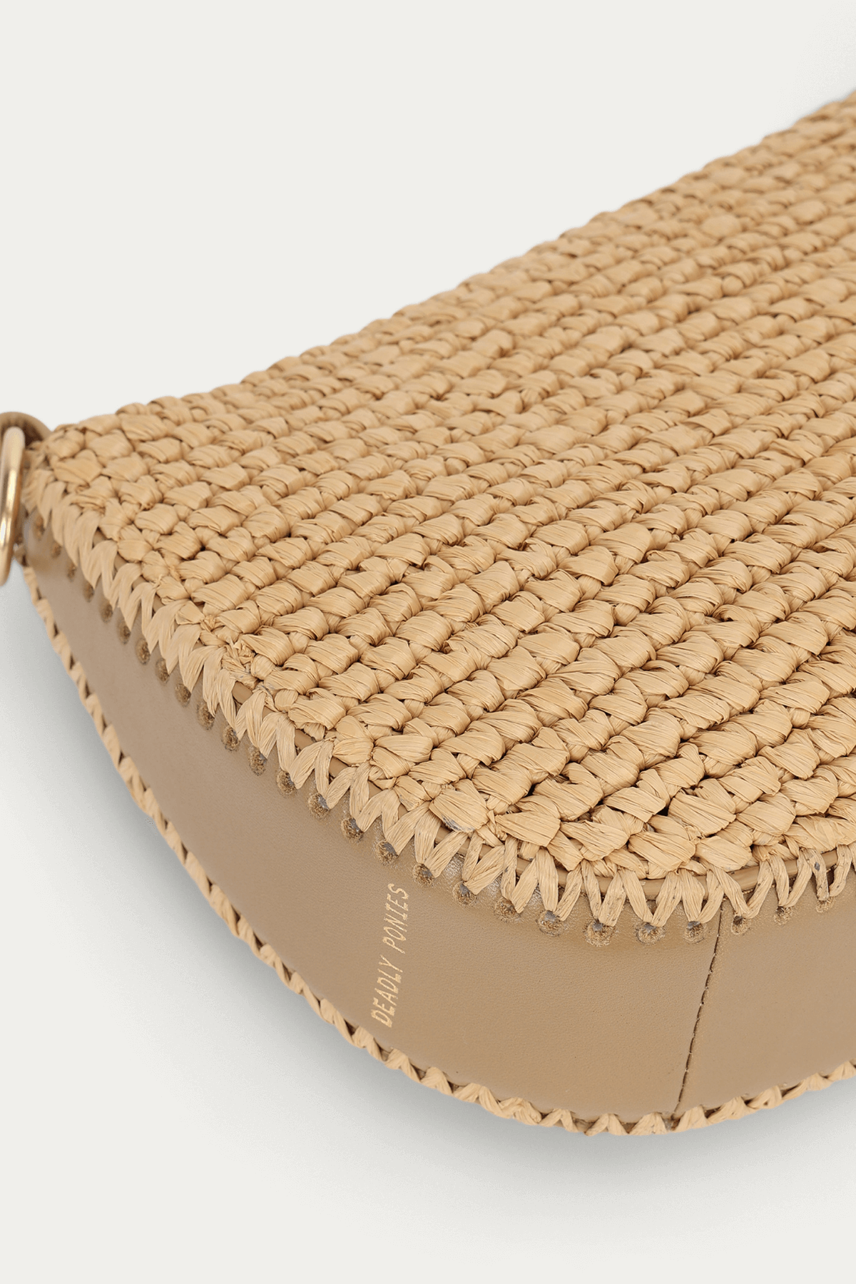 MR SLING MICRO NATURAL RAFFIA