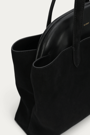 MR VAULT TOTE BLACK SUEDE